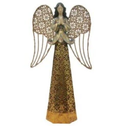 13.38 In. Lit Resin/Metal Angel In 3 Assorted-MX4035C 206963202