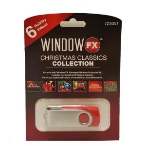 2 In. WindowFX Christmas Window Classics USB With 6 Videos-75604 206852372 1 2 In. WindowFX Christmas Window Classics USB With 6 Videos-75604 206852372