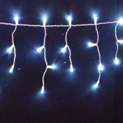 24-Light Battery Operated LED Icicle Light (Set Of 2)-41-240-20 204634885