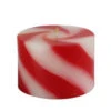 3 In. X 2 In. Red Candy Pillar Candle (24-Box)-9XF83REZ_12 203725279