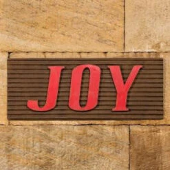 30 In. X 12 In. Rustic Joy Sign-E13877 206636888