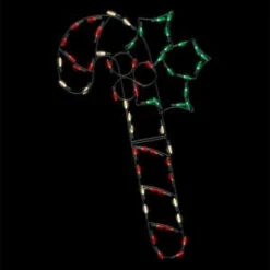 32 In. Pro-Line LED Wire Decor Candy Cane-96564_MP1 206947417