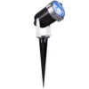 3.54 In. 3-Light Blue LED Outdoor Spotlight Stake (2-Pack)-89250-2PK 204643474