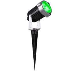 3.54 In. Green LED Outdoor Spot Light (2-Pack)-88092-2PK 204643448