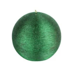4 In. Unscented Green Scratch Ball Candle (2-Box)-9FF26GRZ 203736779