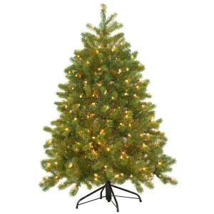 4.5 Ft. Feel-Real Downswept Douglas Fir Artificial Christmas Tree With 300 Clear Lights-PEDD4-339-45 205983444 1 4.5 Ft. Feel-Real Downswept Douglas Fir Artificial Christmas Tree With 300 Clear Lights-PEDD4-339-45 205983444