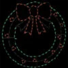 48 In. Pro-Line LED Wire Decor Wreath-96562_MP1 206947332