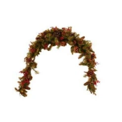 6 Ft. L X 8 In. H X 6 In. D Surrey Woods Pine Mantel Swag-XVD114296X 206578305