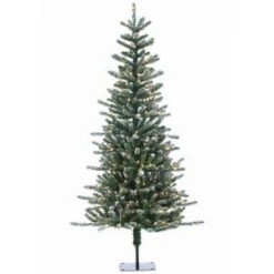 6 Ft. Pre-Lit Bridgeport Pine Artificial Christmas Tree With Clear Lights-5838--60C 300620026