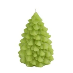 7 In. Green Pine Tree Candle-9XF88GRZ 203730610