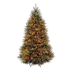 7.5 Ft. Dunhill Fir Artificial Christmas Tree With 750 Multi-Color Lights-DUH3-75RLO 204145957