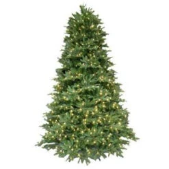 7.5 Ft. Pre-Lit LED Balsam Fir Artificial Christmas Tree With Warm White Lights-4201101-IP51HO 206771117