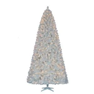 9 Ft. Pre-Lit LED Glossy White North Hill Spruce Quick Set Tree X 1973 Tips, 700 Indoor Low Voltage Warm White Lights-TG90M2O71L00 206795475 1 9 Ft. Pre-Lit LED Glossy White North Hill Spruce Quick Set Tree X 1973 Tips, 700 Indoor Low Voltage Warm White Lights-TG90M2O71L00 206795475