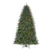 9 Ft. Pre-Lit LED Monterey Fir Artificial Christmas Quick Set Tree X 5067 Tips With 900 Color Changing Led Lights-TG90P4740D00 206795418