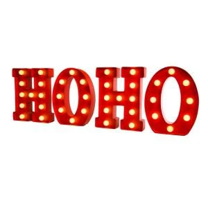 9 In. H Marquee HOHO Sign-60020 206140800 1 9 In. H Marquee HOHO Sign-60020 206140800