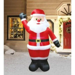 Airflowz 7 Ft. Inflatable Animated Blinker Santa-07847 206996183
