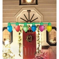Airflowz 9 Ft. Hanging Light Parade Inflatable Christmas Bulbs-10335 206996173