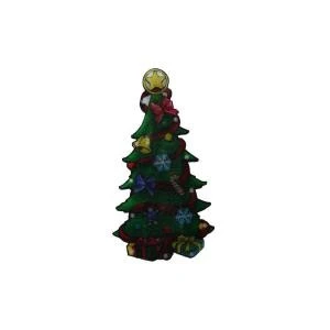 Alpine 10 In. Christmas Tree Indoor Hanging Decor With 10 LED Lights-DEM132 206212943 1 Alpine 10 In. Christmas Tree Indoor Hanging Decor With 10 LED Lights-DEM132 206212943
