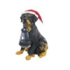 Alpine 12 In. Solar Christmas Dog Family With Motion Censored Bark-YCC150SLR 207140368