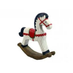 Alpine 19 In. Christmas Rocking Horse-WAZ120 207140360