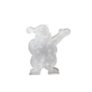 Alpine 19 In. Santa Indoor Hanging Decor With 20 LED Lights-CGW140RD-L 206212932 1 Alpine 19 In. Santa Indoor Hanging Decor With 20 LED Lights-CGW140RD-L 206212932