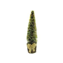 Alpine 32 In. Rattan And Berries Christmas Tree And 20 LED Lights-CIM152HH 207140312