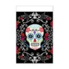Amscan 102 In. Day Of The Dead Rectangular Plastic Table Cover (3-Pack)-571519 300598933