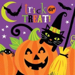 Amscan 6.5 In. X 6.5 In. Witch’s Crew Luncheon Napkins (36-Count, 3-Pack)-711518 300598936