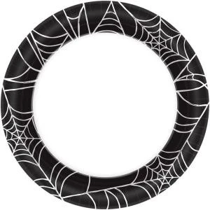 Amscan 6.75 In. X 6.75. In. Spider Web Round Paper Plate (40-Count, 8-Pack)-541293 300598926 1 Amscan 6.75 In. X 6.75. In. Spider Web Round Paper Plate (40-Count, 8-Pack)-541293 300598926