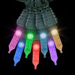 APPLights 24-Light LED Mini Multi-Color Light String Smooth Cover Set-11430 206768232