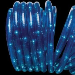 Brite Star 18 Ft. 50-Light Blue Mini Rope Light-37-162-00 203541044