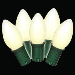 Brite Star 25-Light Frosted White Old Fashioned Lights (Set Of 2)-37-837-20 202207875