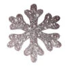 Brite Star Battery Operated 25-Light LED Spun Glitter Silver Snowflake-48-239-00 203538942