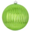 Christmas By Krebs 200 Mm Limeade Ripple Ball (Pack Of 6)-CBK30675 206214904