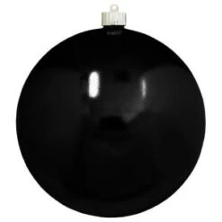 Christmas By Krebs Onyx 200 Mm Shatterproof Ball Ornament (Pack Of 6)-CBK26000 204510507