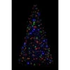 Crab Pot Trees 5 Ft. Indoor/Outdoor Pre-Lit LED Artificial Christmas Tree With Green Frame And 280 Multi-Color Lights-G5M-LED 205472019
