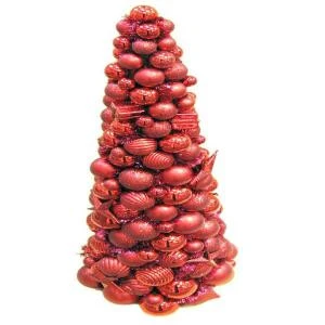 Creative Design 36 In. Red Shatterproof Ornament Table Tree-X39AXKM001 202505164 1 Creative Design 36 In. Red Shatterproof Ornament Table Tree-X39AXKM001 202505164