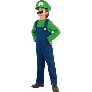 Disguise Child Super Mario Bros Luigi Costume-R883654_M 205479005 1 Disguise Child Super Mario Bros Luigi Costume-R883654_M 205479005