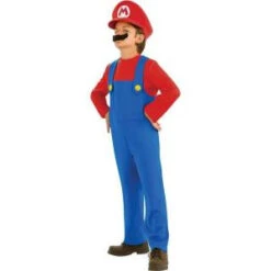 Disguise Child Super Mario Bros Mario Costume-R883653_S 205479003