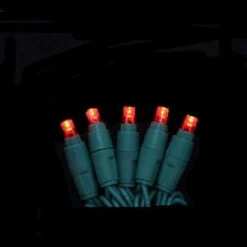 EcoSmart 100-Light Red Micro-Style LED Light Set-4001165W-03SHO 206771092