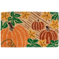Entryways Pumpkin Patch 18 In. X 30 In. Coir Door Mat-2081 207050723