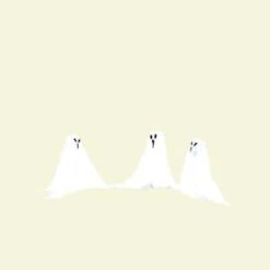 Forum Novelties Group Of Spooky Ghost Lawn Props-62305F 205478921