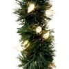 GE 18 Ft. Holiday Classics Artificial Garland With 50 C6 Clear Lights-85206HD 203267270