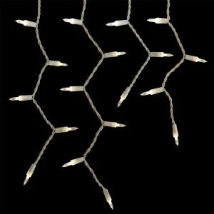 GE String-A-Long 300-Light Clear Icicle Light Set-61516HD 204076518 1 GE String-A-Long 300-Light Clear Icicle Light Set-61516HD 204076518