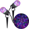 Gemmy 10.24 In. Projection Kaleidoscope LED POG Light Stake (2-Pack)-73100 206851982