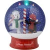 Gemmy 12 In. Animated Snow Globe-Polar Bear And Penguin-10738-78 100482346