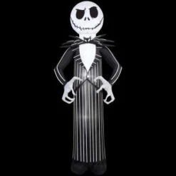 Gemmy 33.47 N. W X 30.32 In. D X 83.86 In. H Inflatable Jack From Nightmare Before Christmas-56942 207107590
