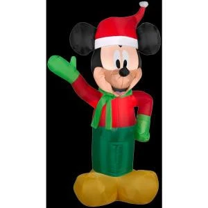 Gemmy 3.5 Ft. H Inflatable Holiday Mickey In Winter Outfit-86348X 206403206 1 Gemmy 3.5 Ft. H Inflatable Holiday Mickey In Winter Outfit-86348X 206403206