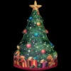 Gemmy 39.37 In. D X 50.39 In. W X 83.86 In. H Photorealistic Inflatable Christmas Tree-37065 206997631