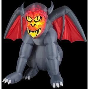 Gemmy 4.6 Ft. Inflatable Projection Fire And Ice Gruesome Gargoyle-57635X 206355148 1 Gemmy 4.6 Ft. Inflatable Projection Fire And Ice Gruesome Gargoyle-57635X 206355148